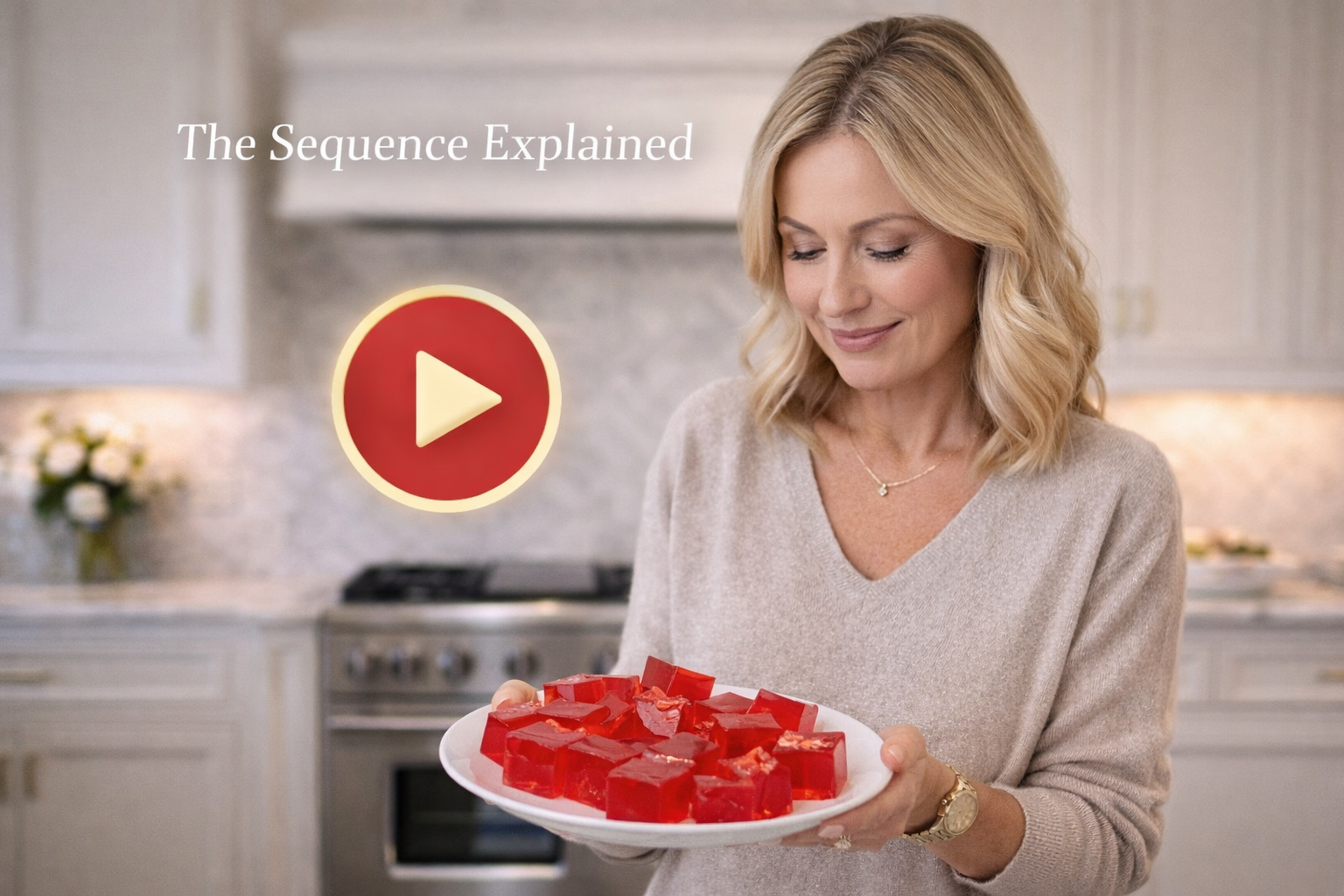 Woman over 50 preparing the gentle morning routine that's helping women in menopause shift the belly fat